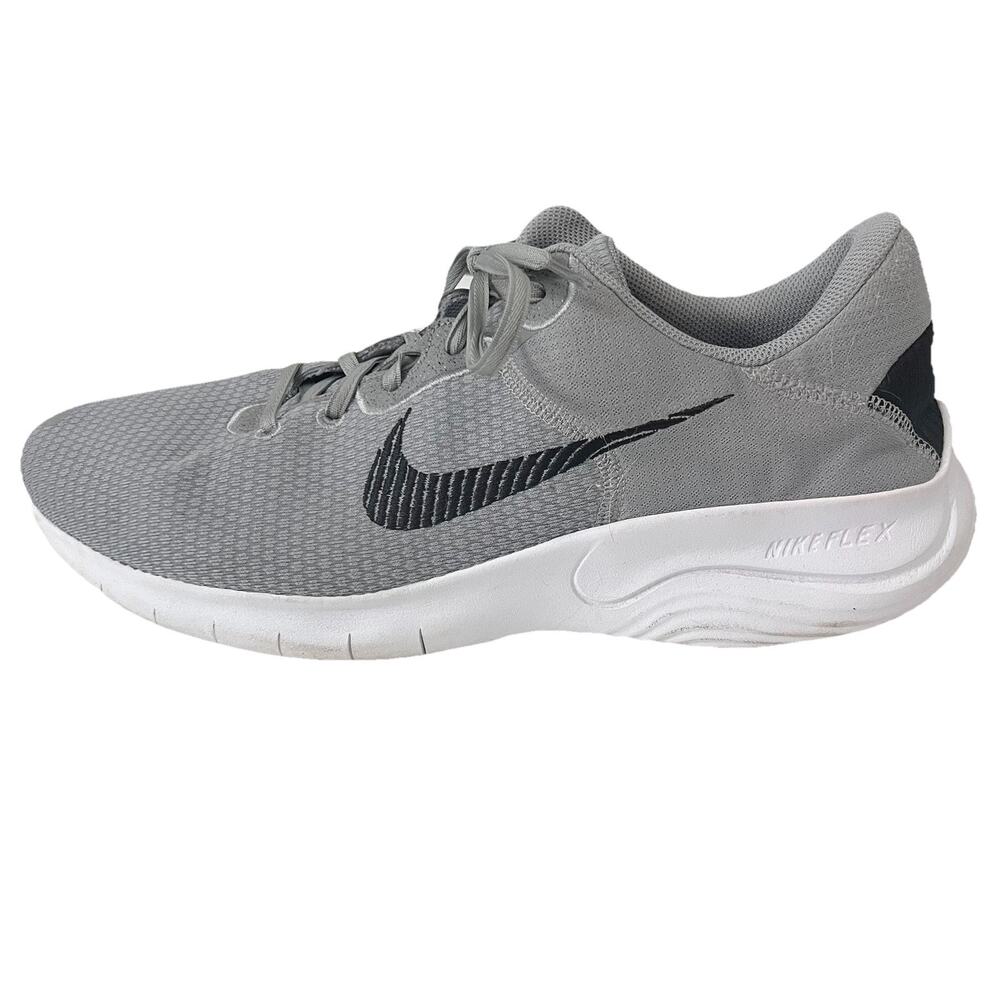 Nike Flex Experience RN 11 Particle Grey Black White DD9284-005 Size 14